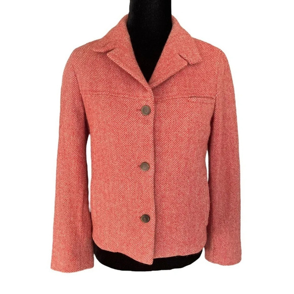 Asprey London Wool Cashmere Blend Jacket Made in Italy Size 4 - Picture 13 of 13